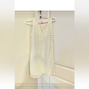 Lilly Pulitzer creamy white dress, Seminole size medium